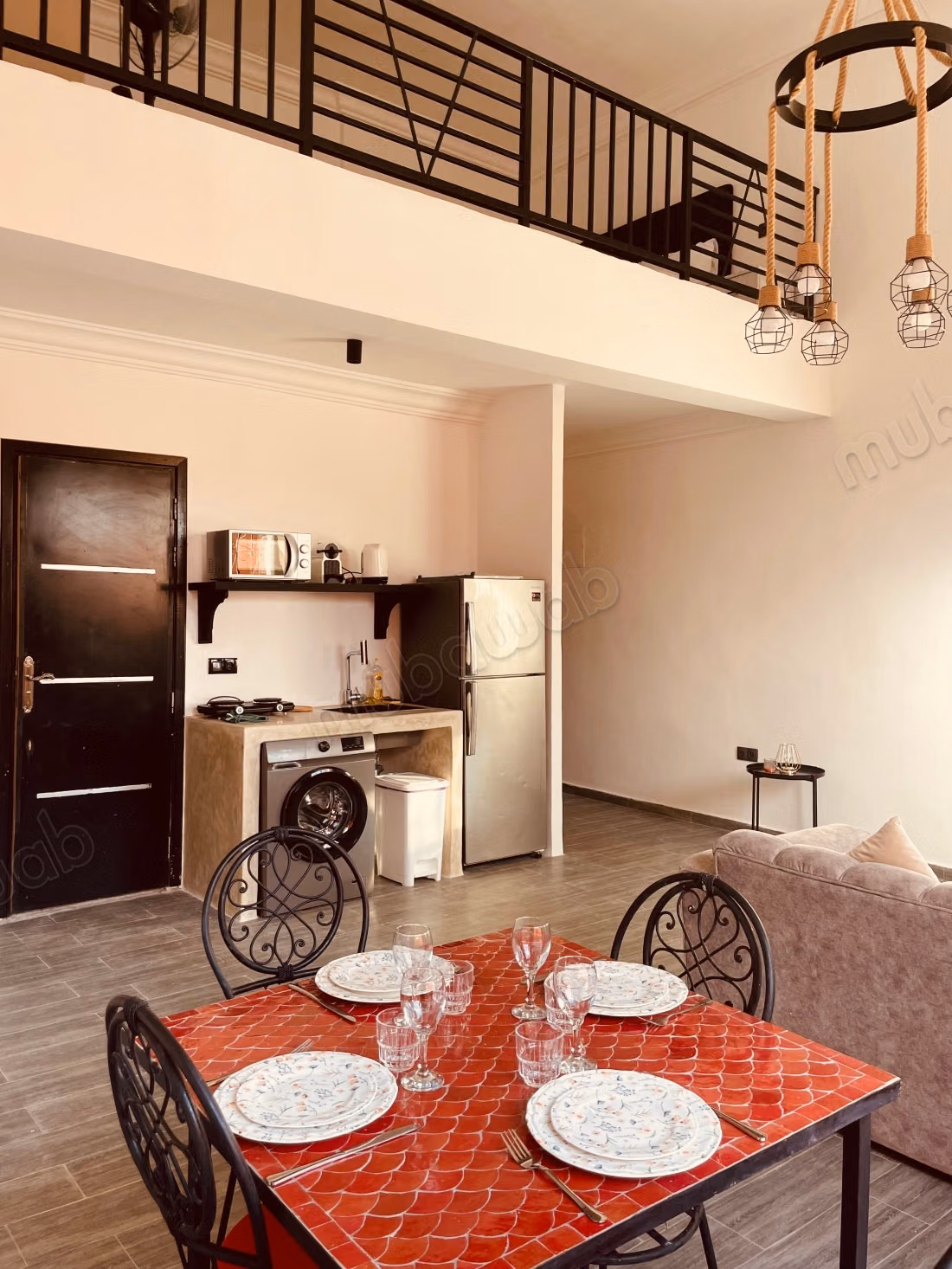Appartement duplex avec jardin privé