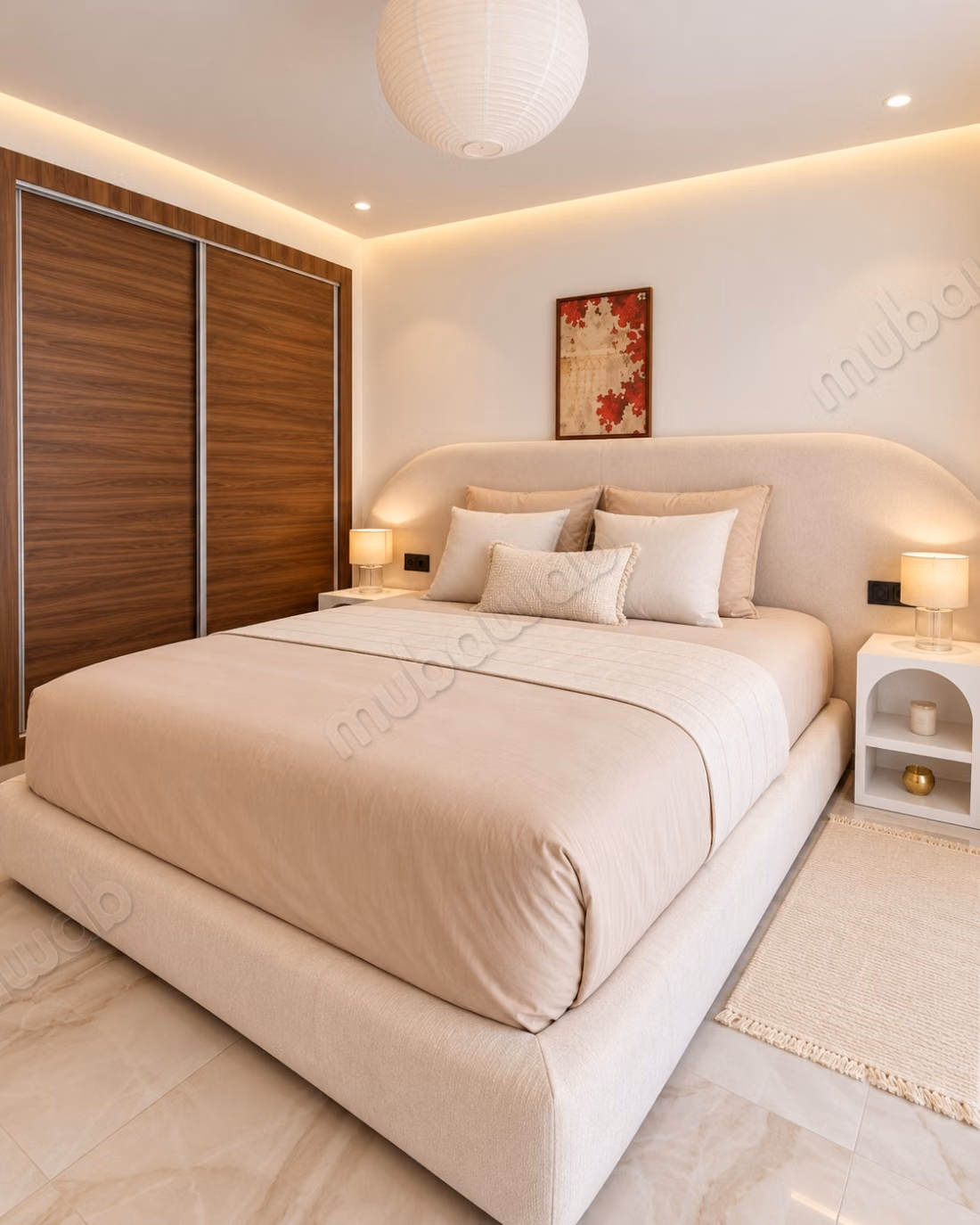 Superbe appartement à louer à Guéliz. Superficie 59 m². Conciergerie à disposition, système de climatisation