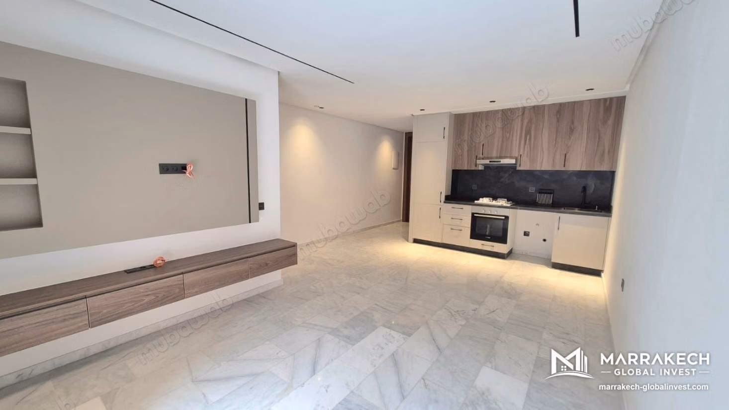 Location Studio neuf de 50 m² non meublé, 
Amoud Marrakech
