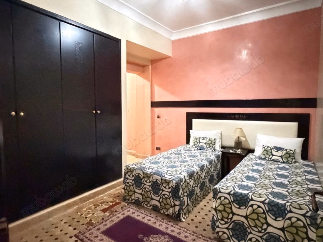 Location d'un appartement à Belbekkar. 
2 chambres agréables. 
Bien meublé