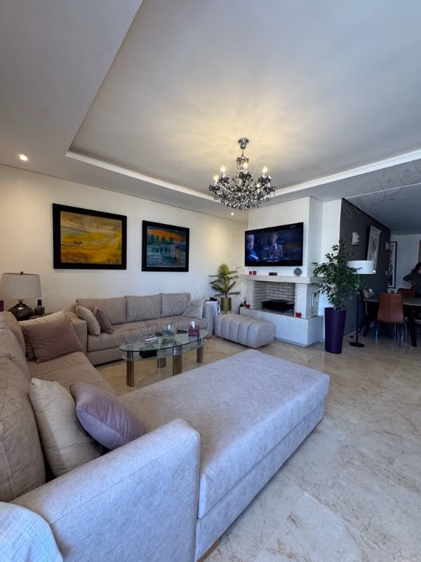 Location appartement meublé au RDC 
AV Annakhil