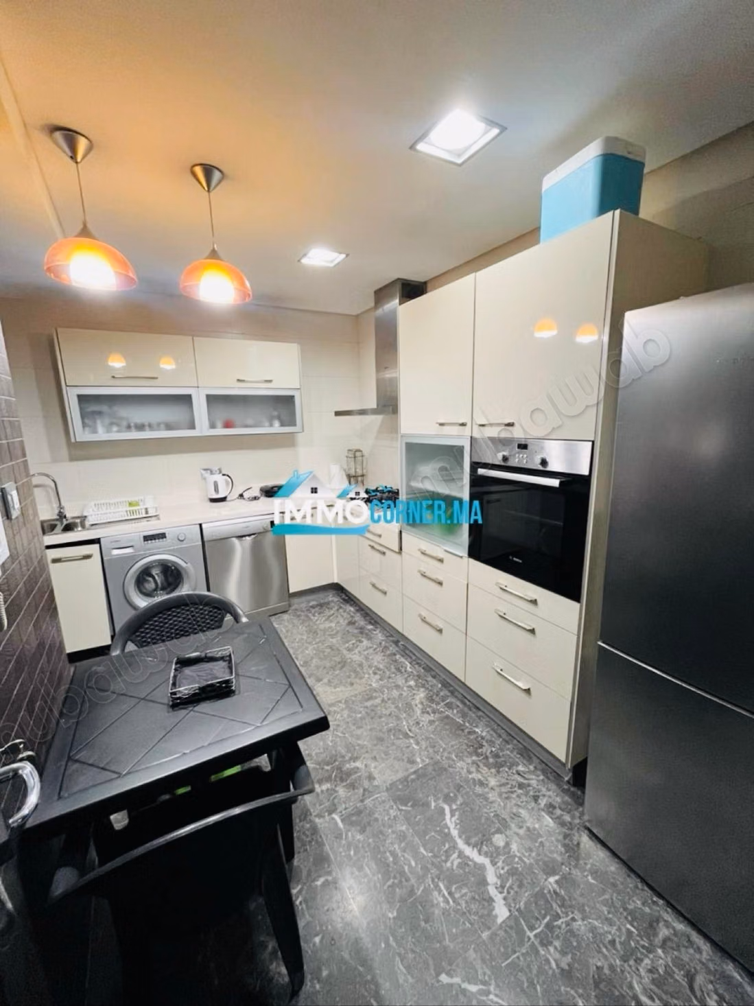 Appartement à louer dans une résidence fermée avec piscine – Malabata, Tanger