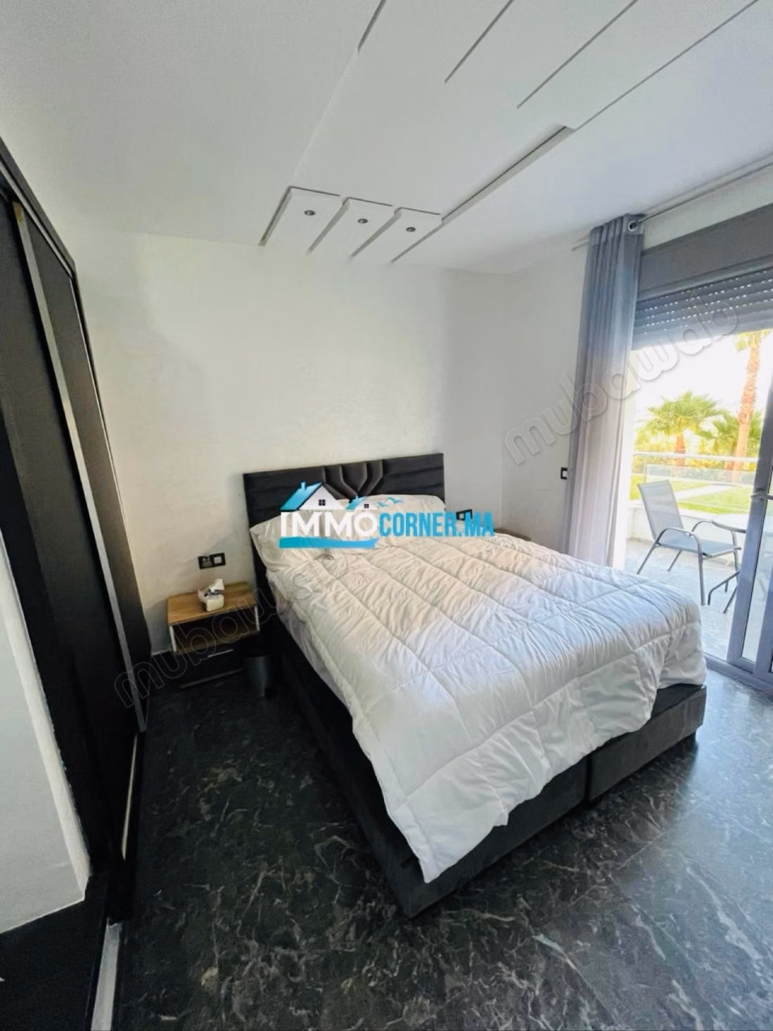 Appartement à louer dans une résidence fermée avec piscine – Malabata, Tanger