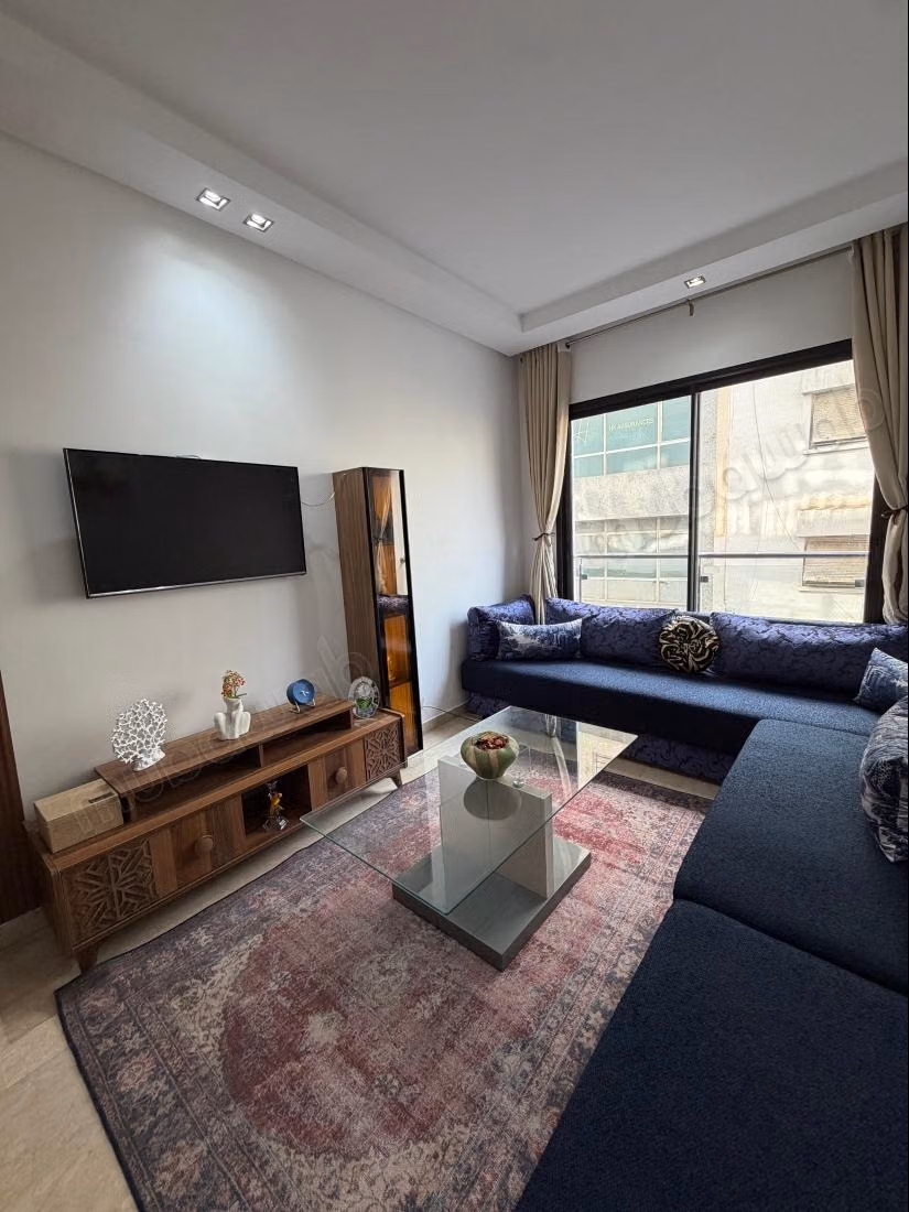 Very nice apartment for rent in Maârif. 1 bedroom. Furnished