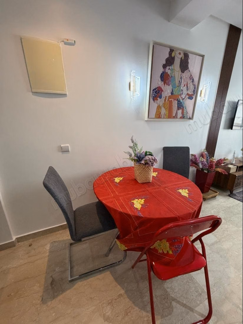 Very nice apartment for rent in Maârif. 1 bedroom. Furnished