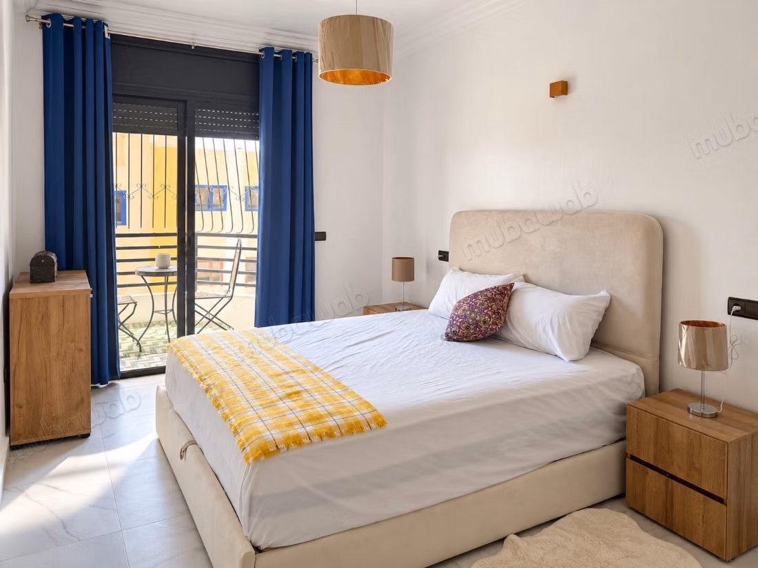 Superbe appartement à louer à Agdal. 2 chambres. Meublé
