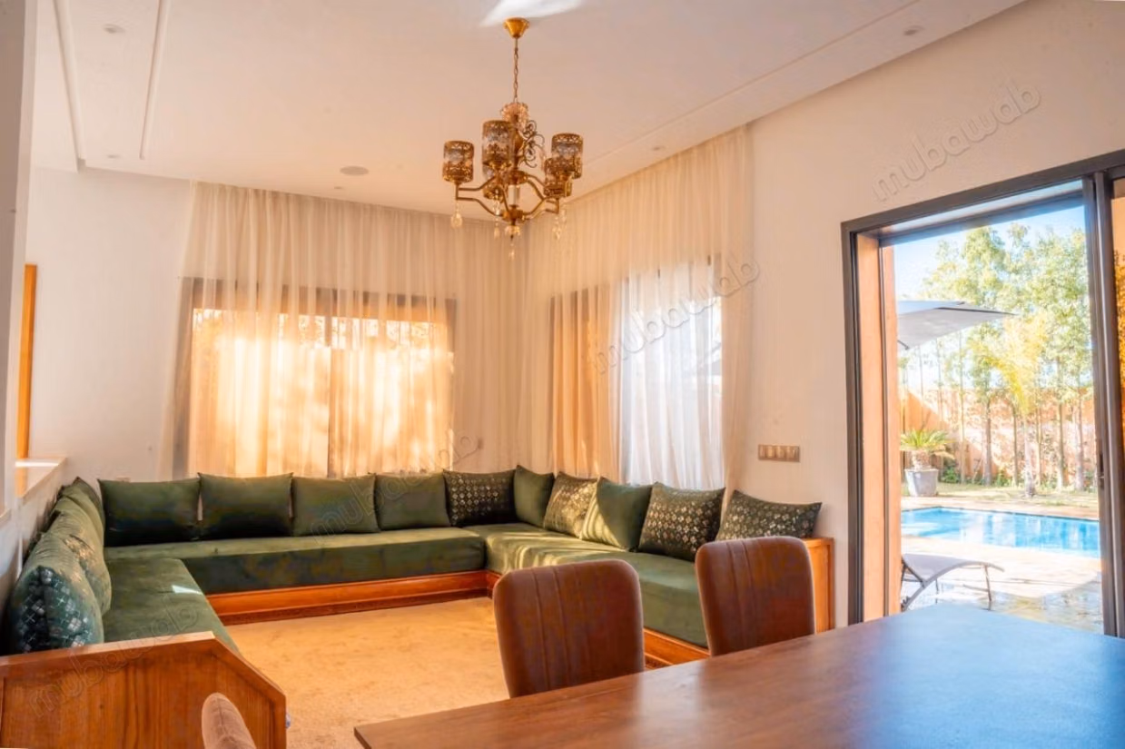 Splendide villa 4 chs rte d'ourika par mois