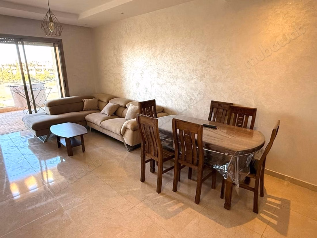 Appartement meublé 2 ch piscine à louer 
Agdal Kech