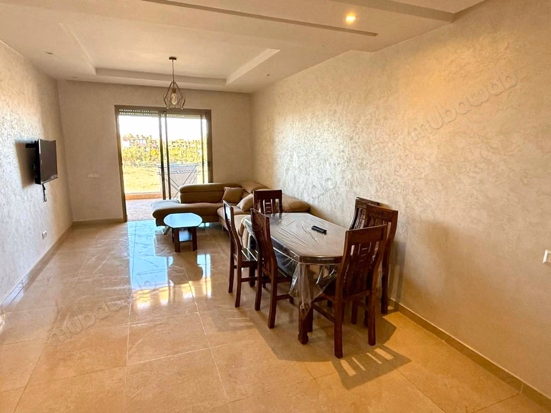 Appartement meublé 2 ch piscine à louer 
Agdal Kech