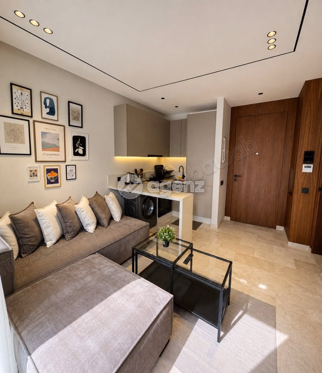 Studio à louer 37 m² 
Les princesses 
Casablanca
