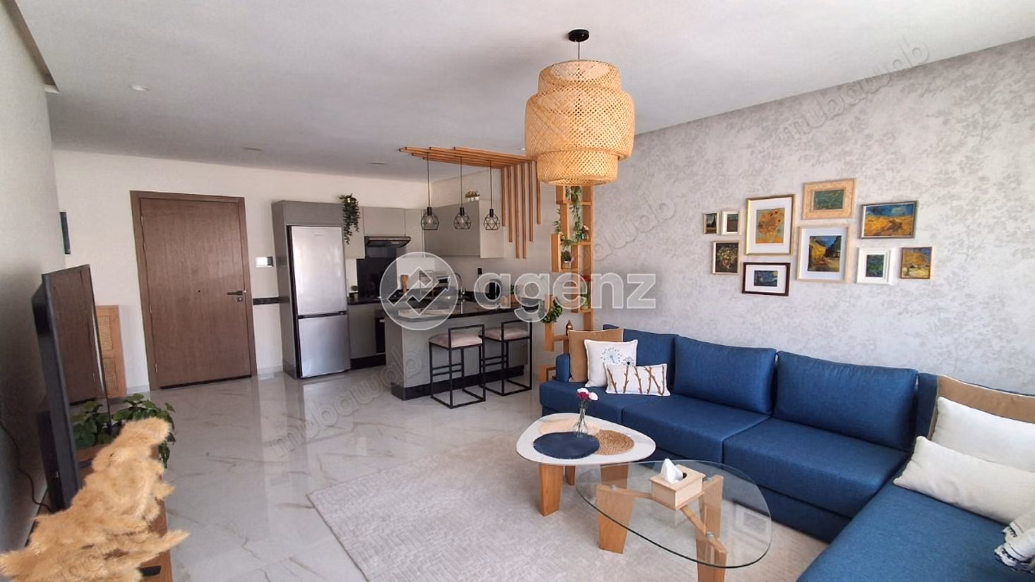 Studio à louer 56 m² 
Maârif Extension 
Casablanca