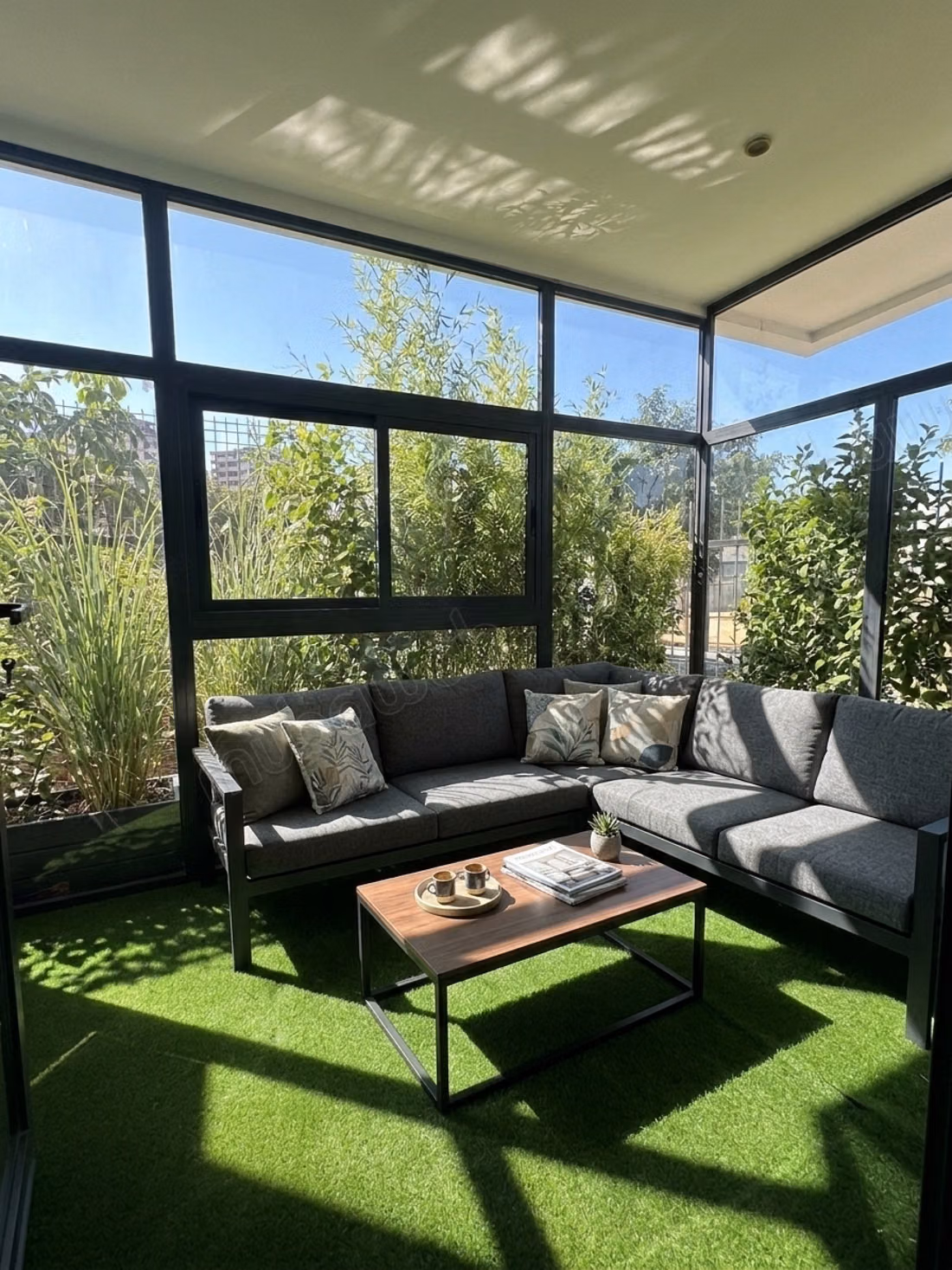Location d'un appartement à Casablanca Finance City. 4 grandes pièces. Bien meublé