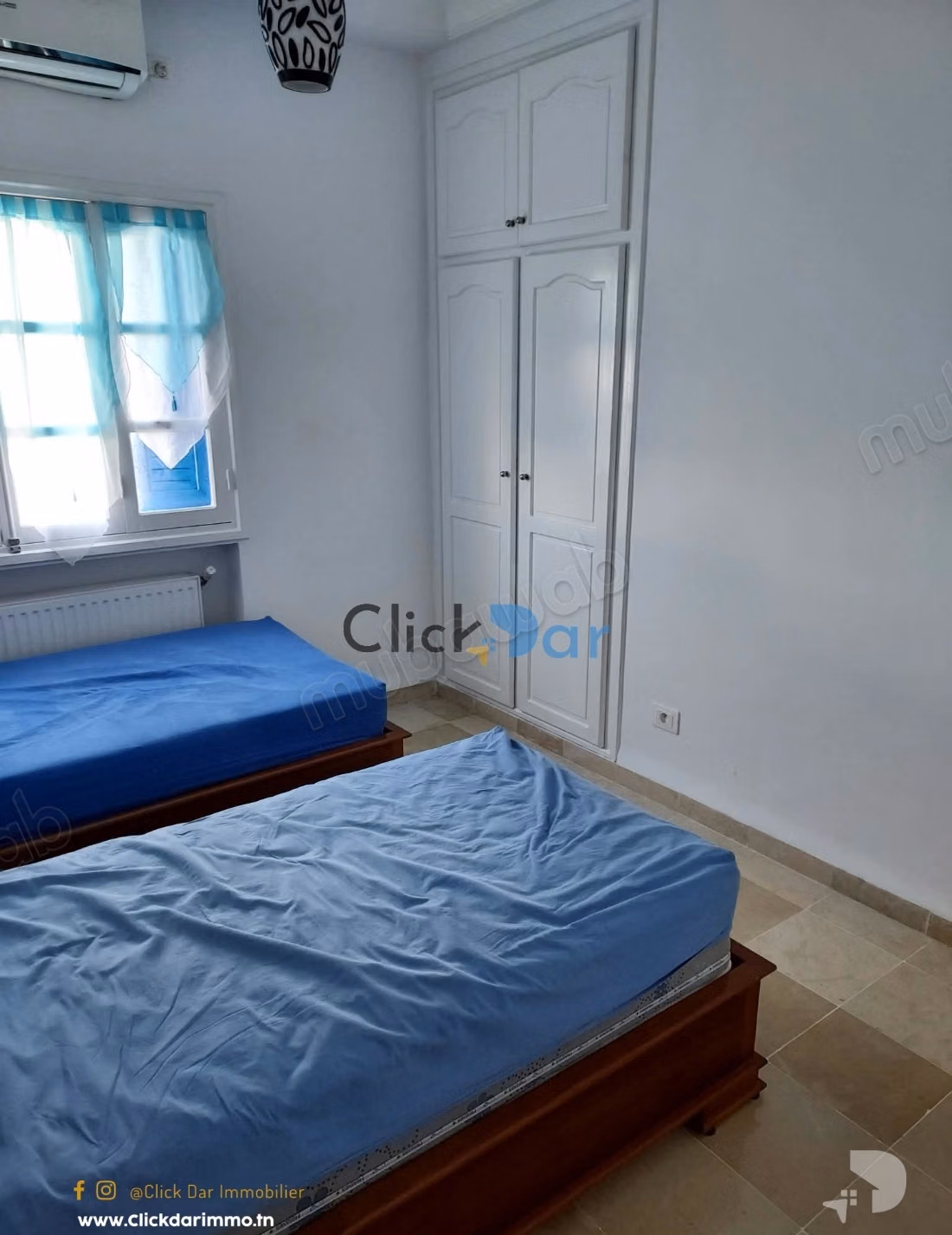 Appartement S2 location annuelle Hammamet