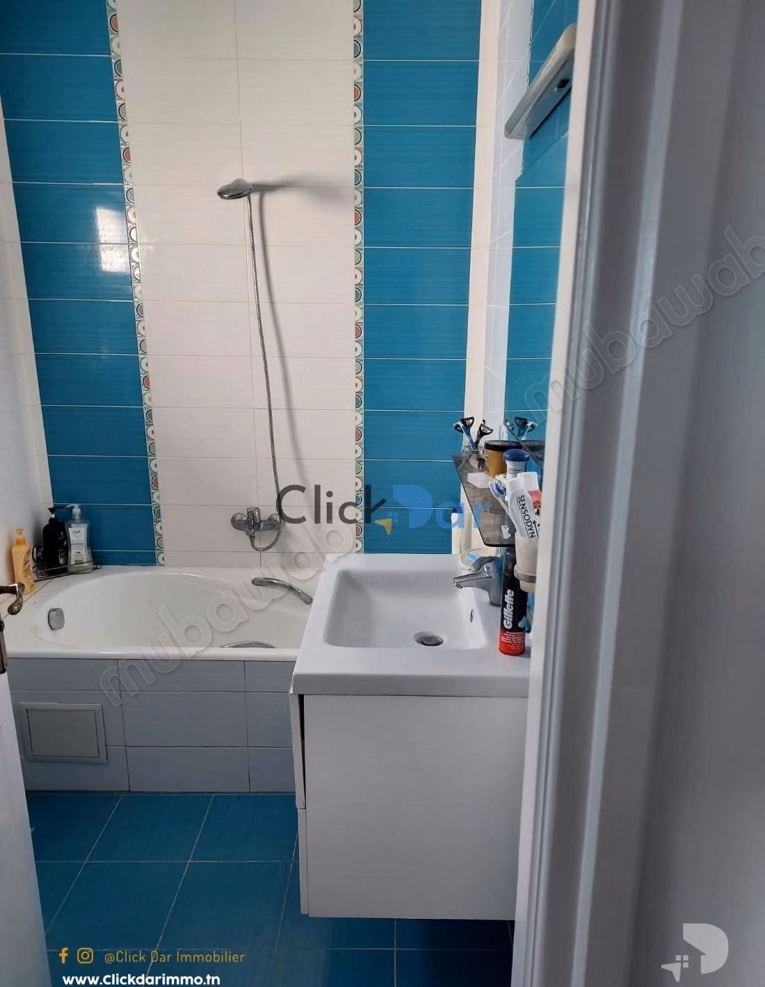 Appartement S2 location annuelle Hammamet