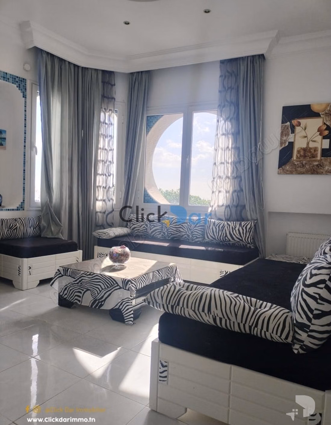 Duplexe S2 location annuelle Hammamet
