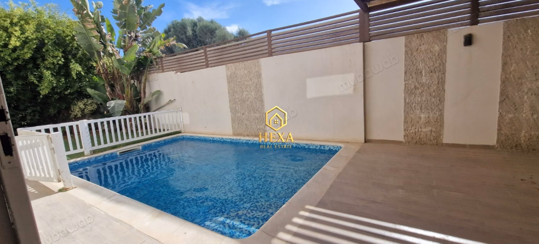 Appartamento S3 al piano terra con piscina a La Soukra