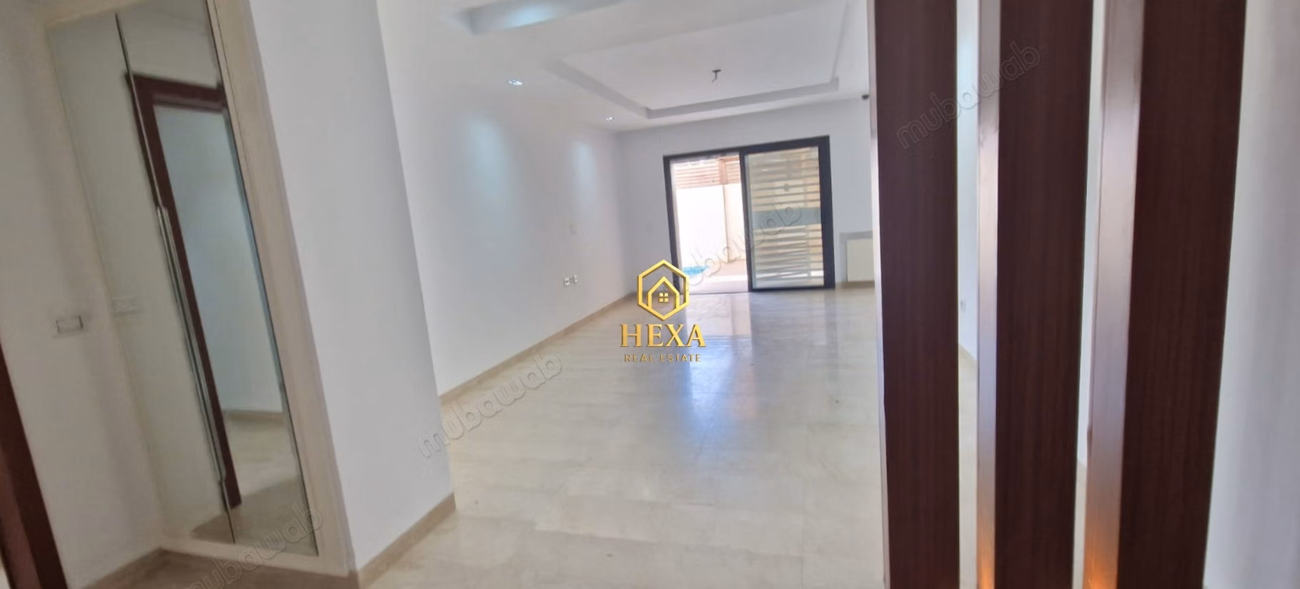 Appartamento S3 al piano terra con piscina a La Soukra