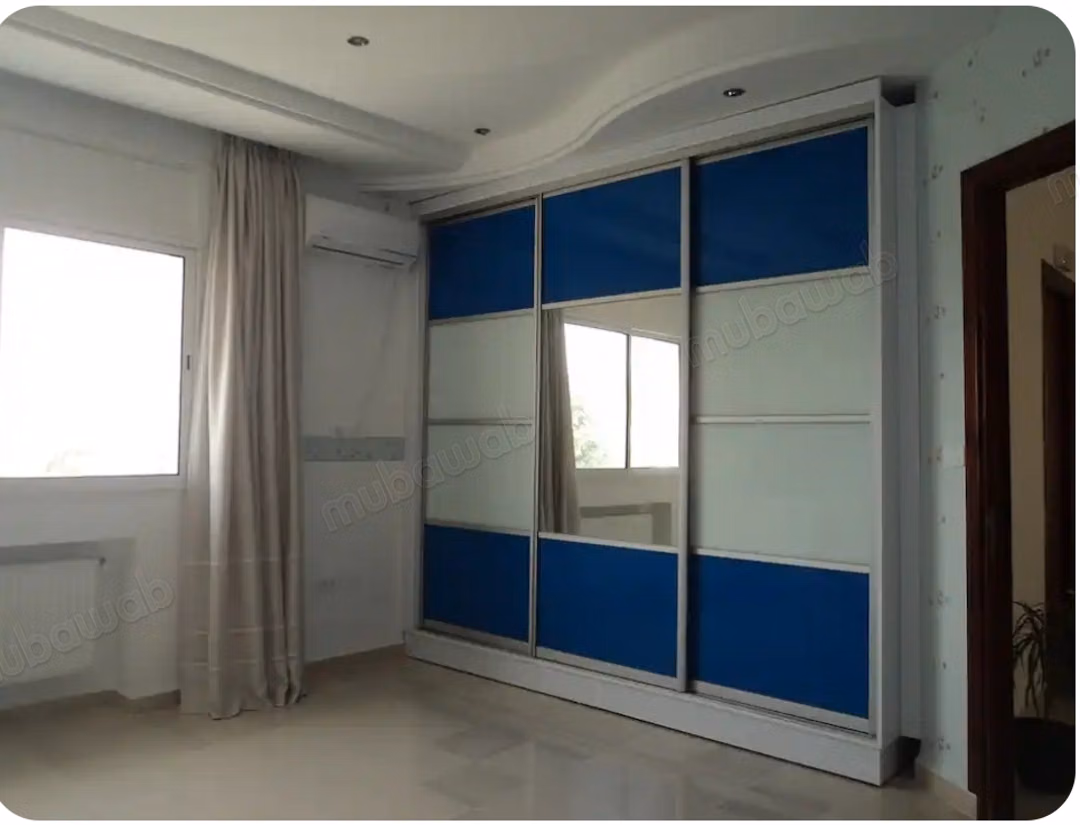 Villa de luxe à louer à Hammamet Nord. 
Surface de 320 m². 
Meublé