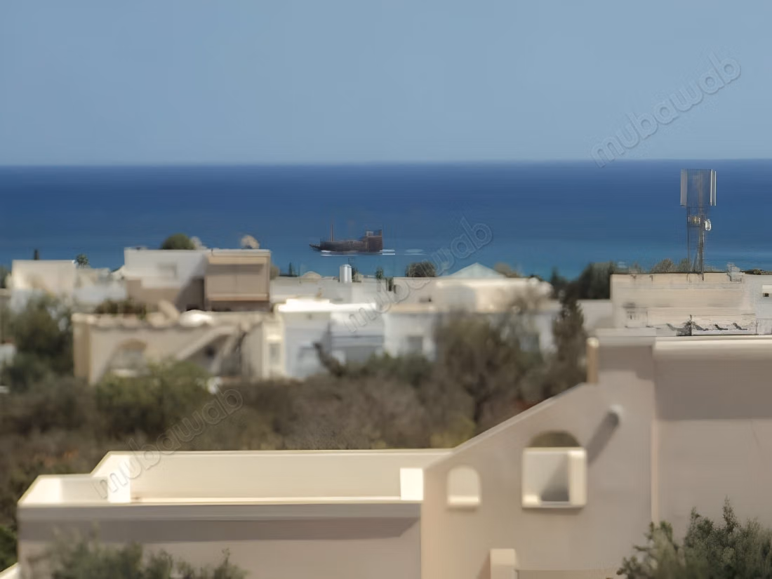 Villa de luxe à louer à Hammamet Nord. 
Surface de 320 m². 
Meublé