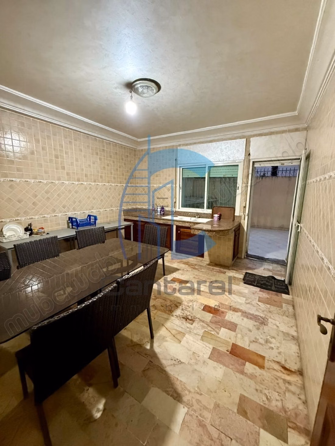 En venta apartamento con dos patios en Riviera