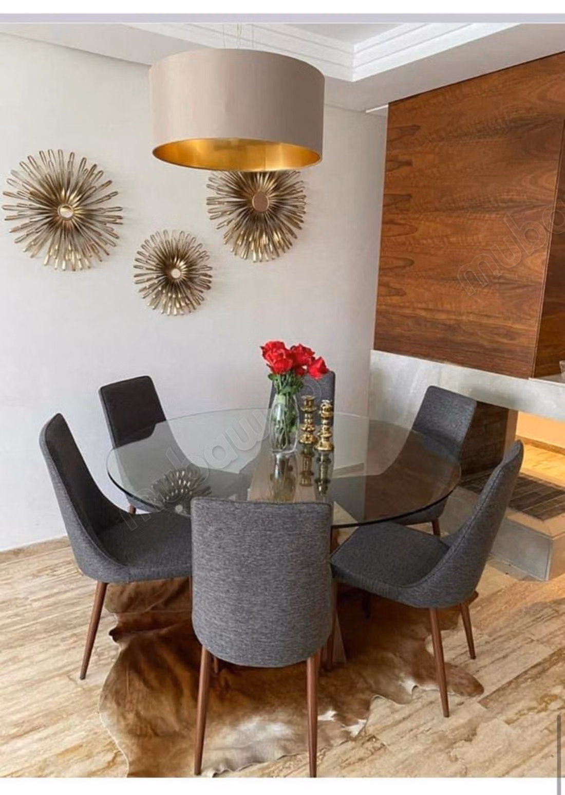 Apartamento en alquiler en Dar Bouazza. 3 grandes habitaciones. Cocina bien equipada