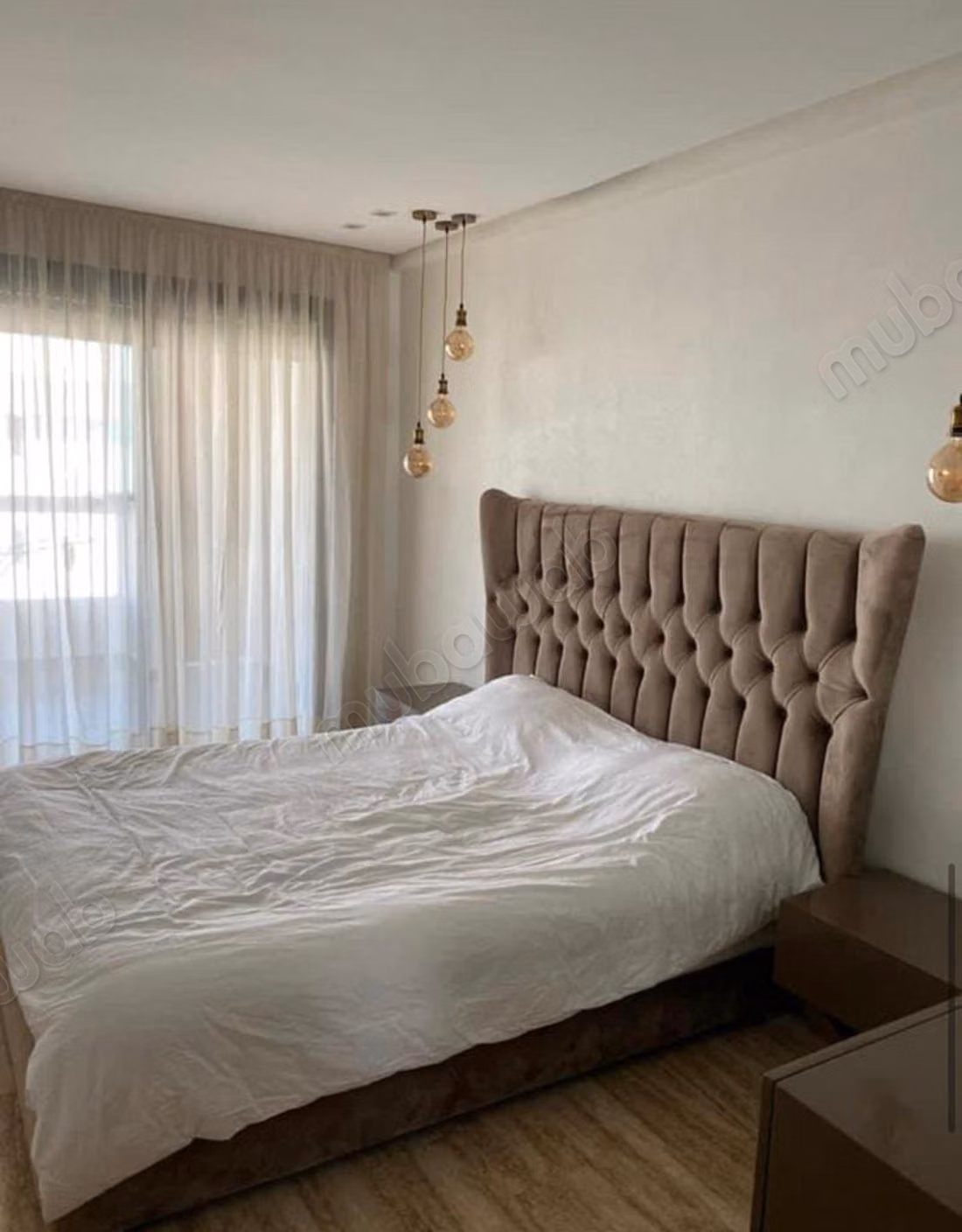 Apartamento en alquiler en Dar Bouazza. 3 grandes habitaciones. Cocina bien equipada