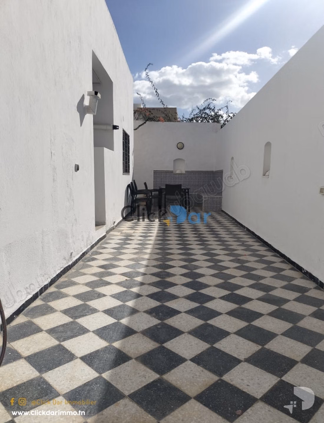 Maison S2 location annuelle Hammamet