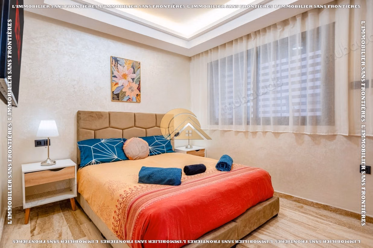 Duplex meublé à vendre à Guéliz