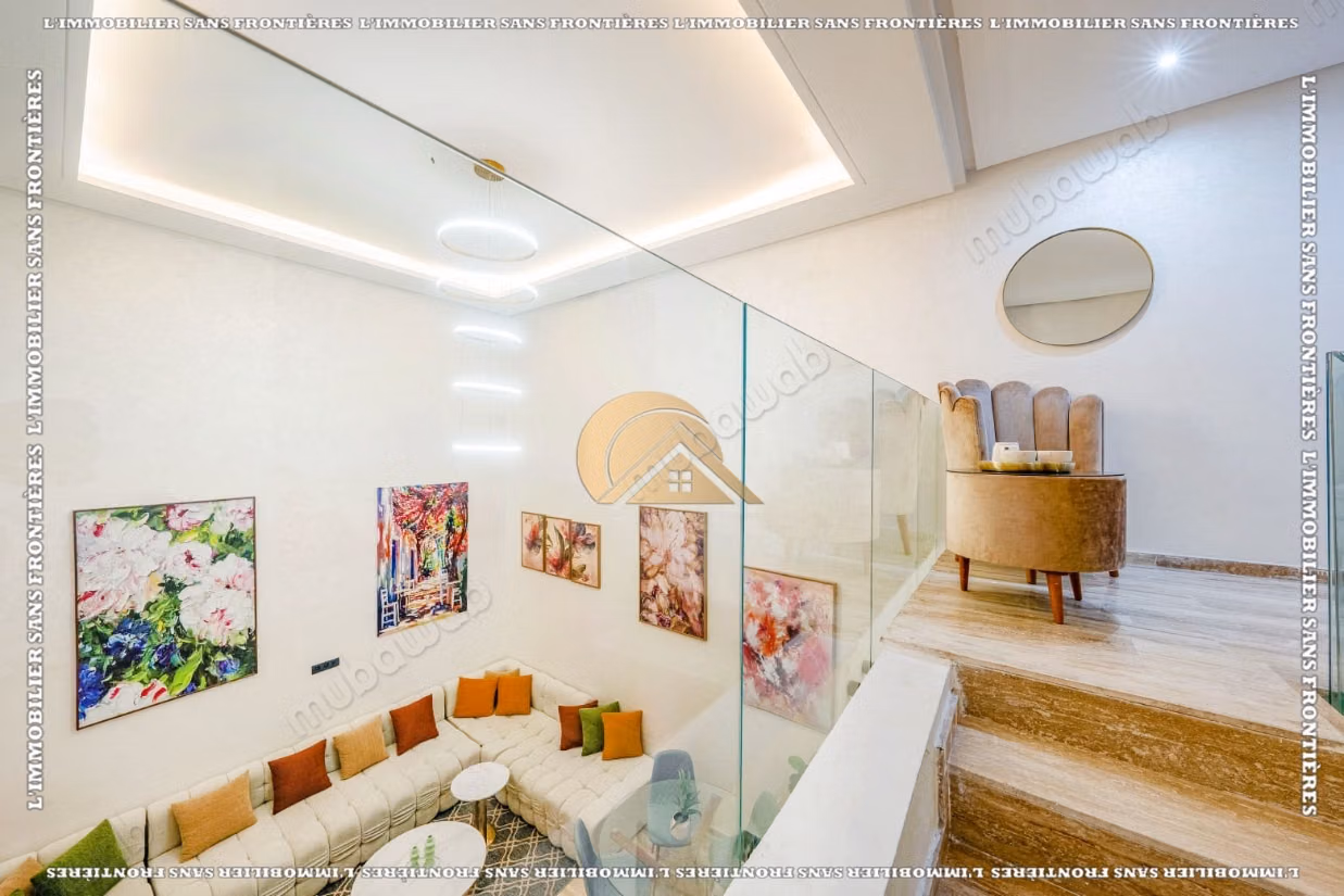 Duplex meublé à vendre à Guéliz