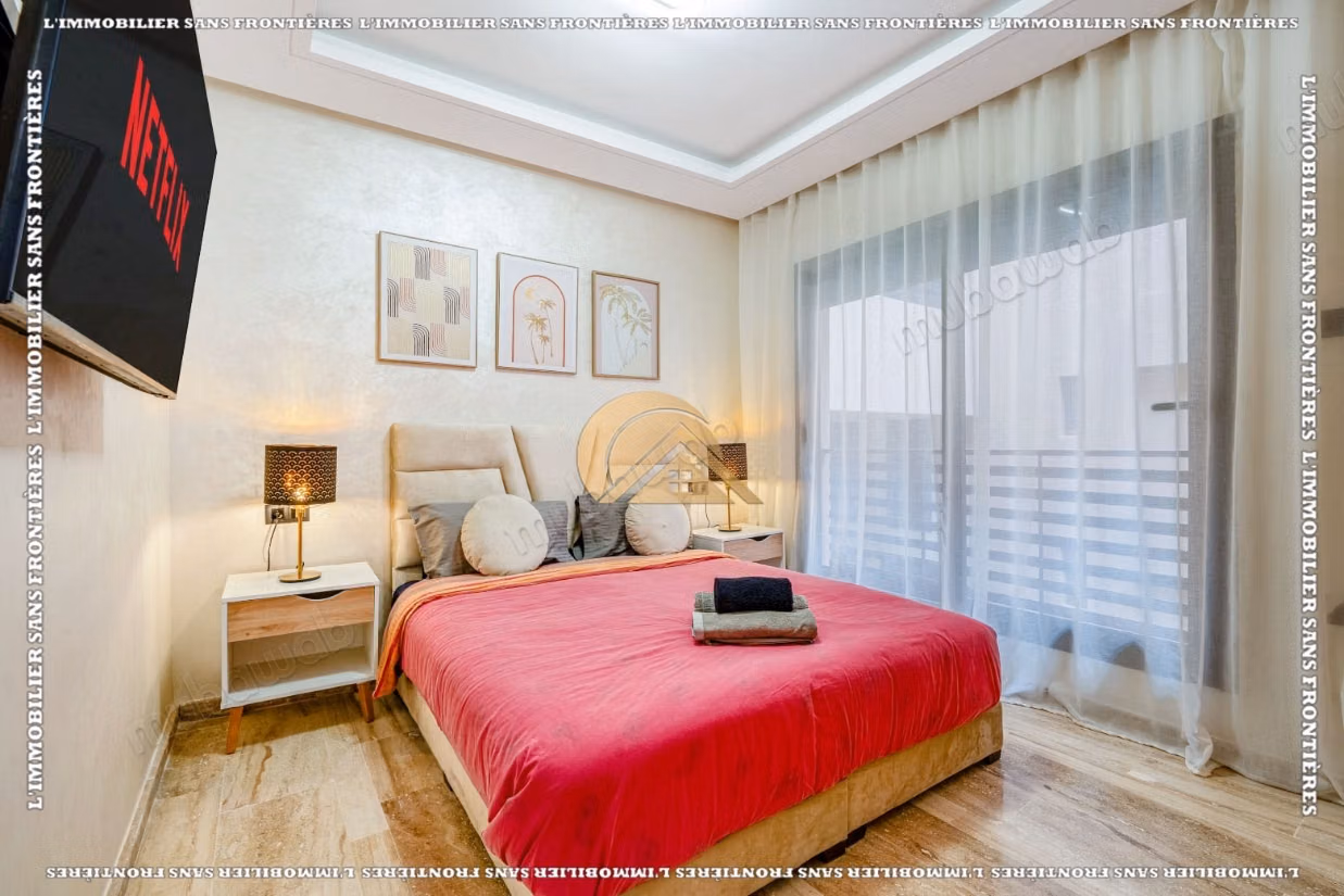 Duplex meublé à vendre à Guéliz