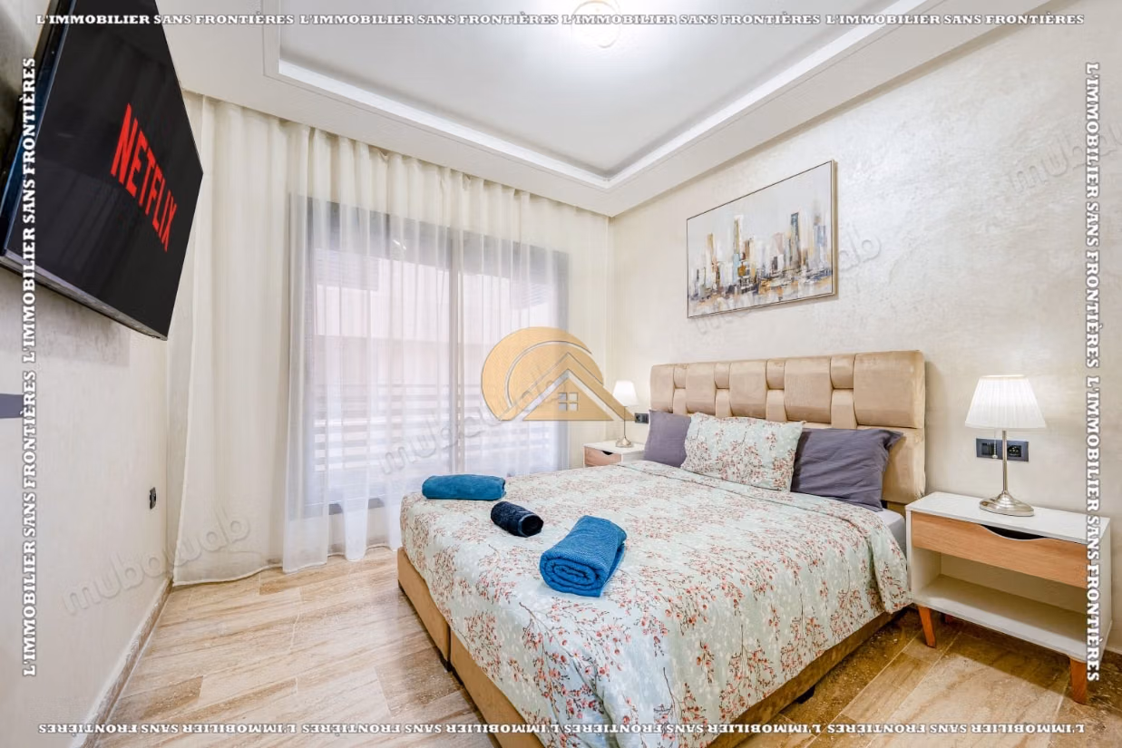 Duplex meublé à vendre à Guéliz