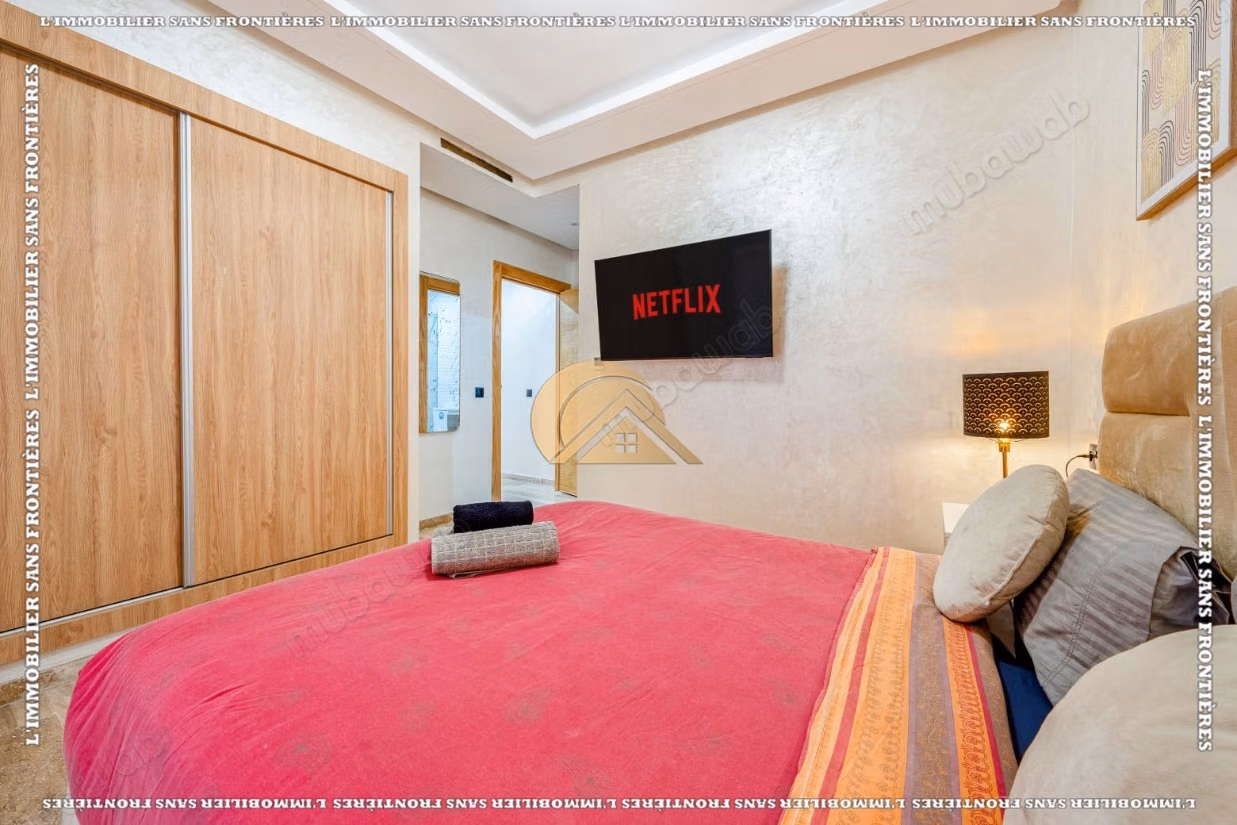 Duplex meublé à vendre à Guéliz