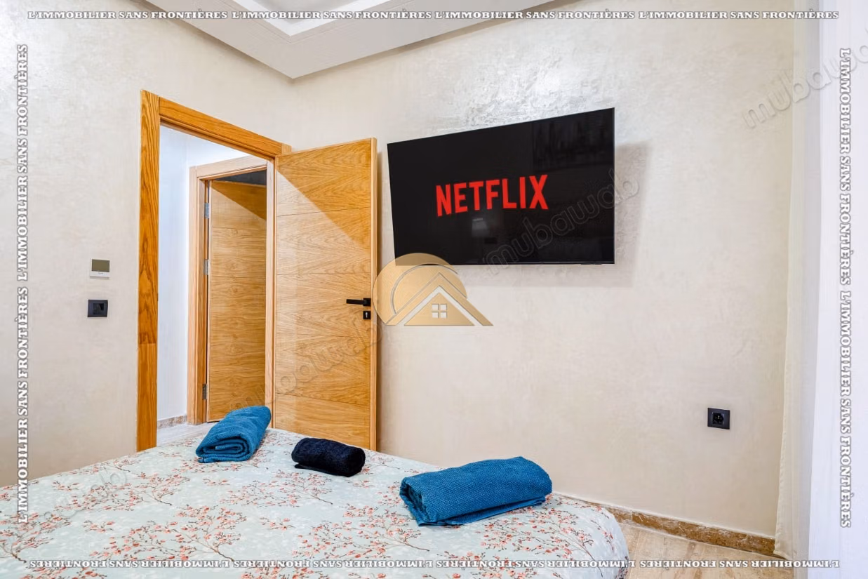 Duplex meublé à vendre à Guéliz