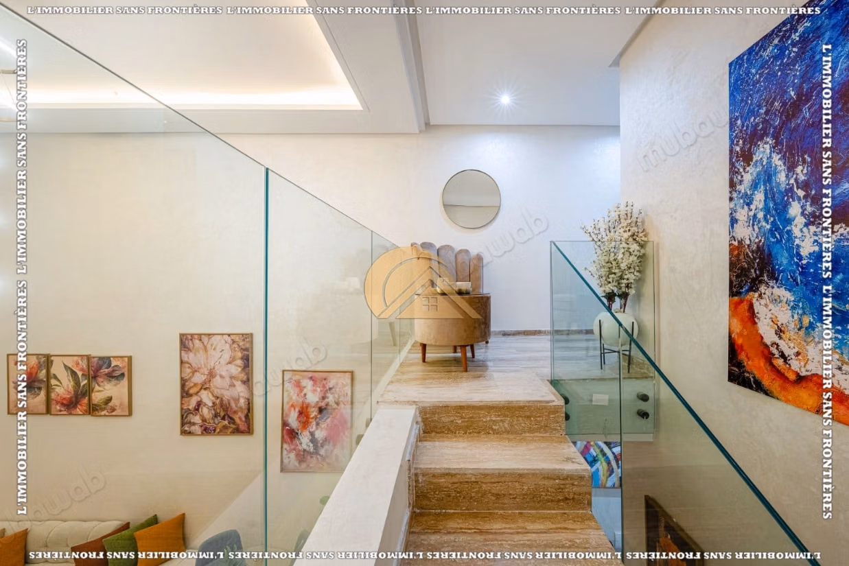 Duplex meublé à vendre à Guéliz
