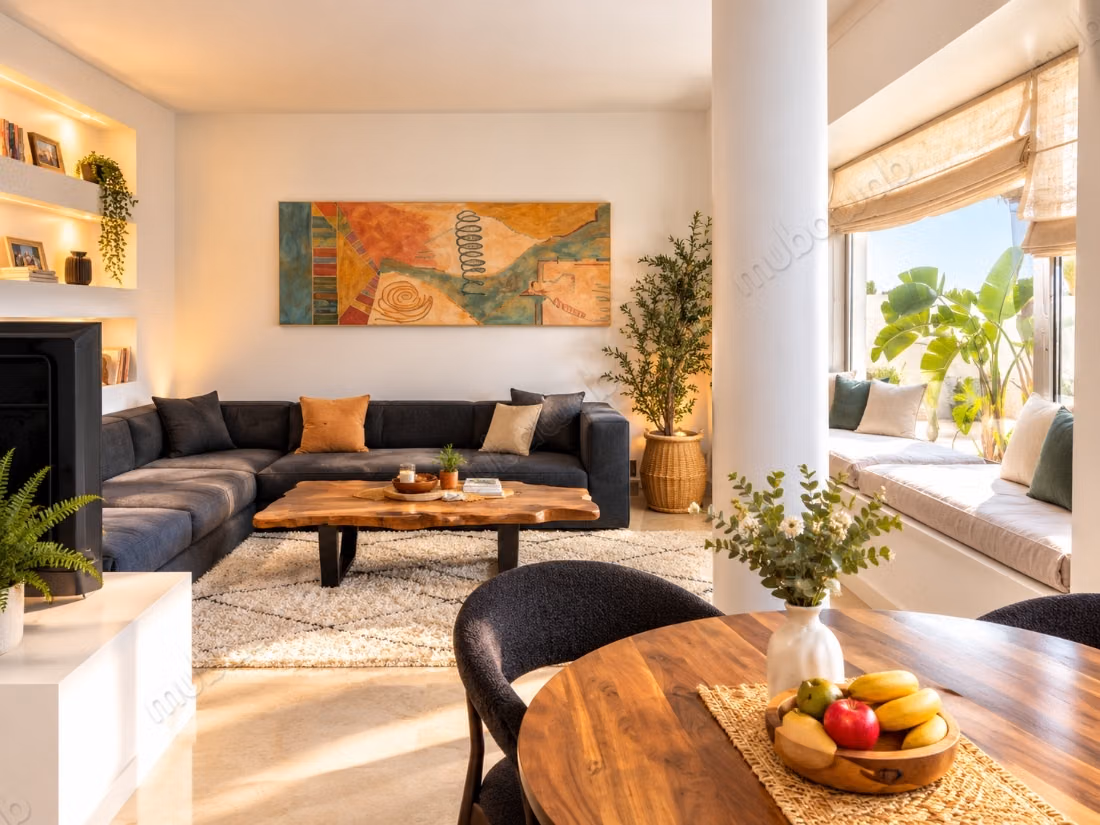 Très bel appartement en location à Les princesses 
2 Chambres meublé 
95M2