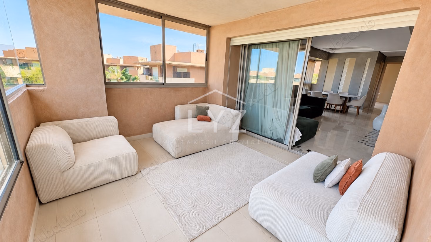 Furnished apartment for rent in Agdal Prestigia Marrakech