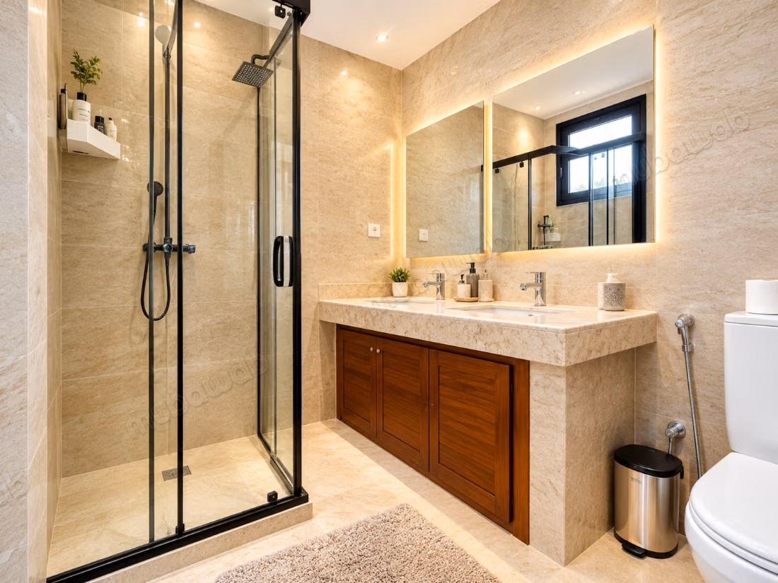 Étage de Villa luxueux meublé à louer sur Oasis 3 Chambres 180M2