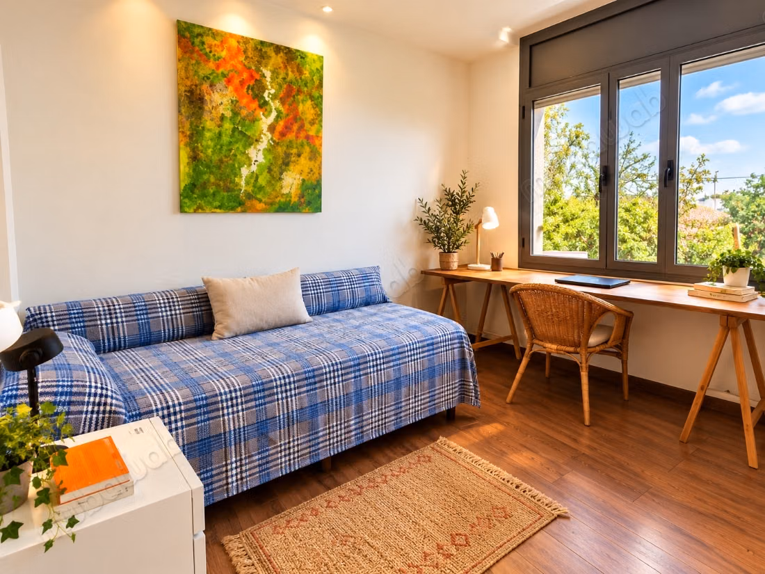 Étage de Villa luxueux meublé à louer sur Oasis 3 Chambres 180M2