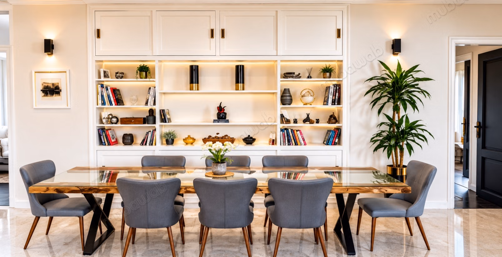 Étage de Villa luxueux meublé à louer sur Oasis 3 Chambres 180M2