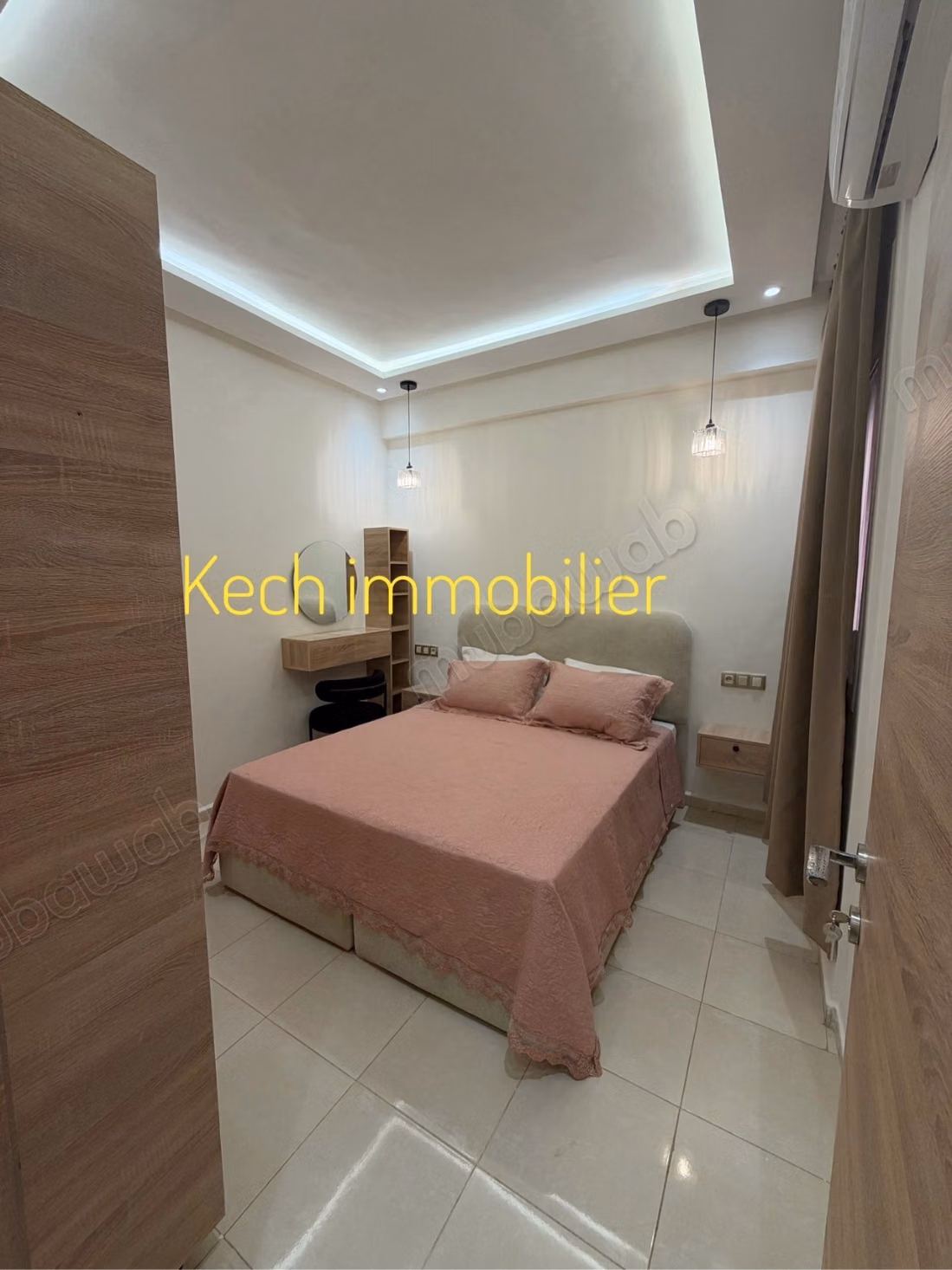 Bel appartement en location à Route de Safi.
Superficie 68 m².
Bien meublé