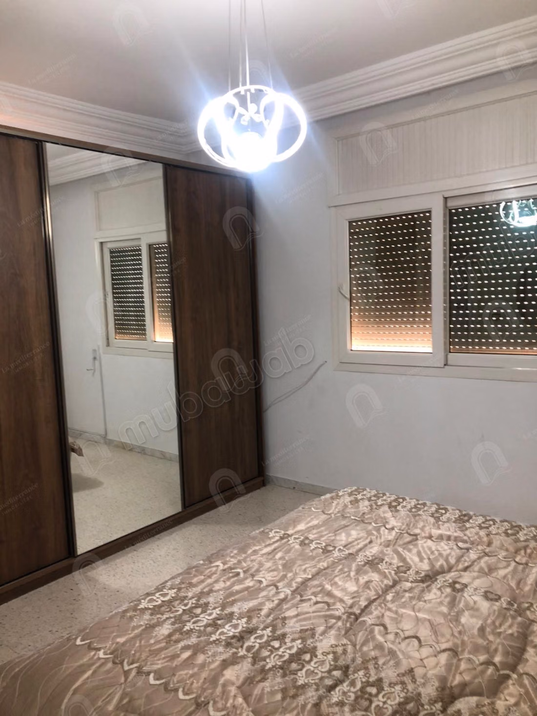 A louer un appartement meublé s3 à Menzah 7 biz
