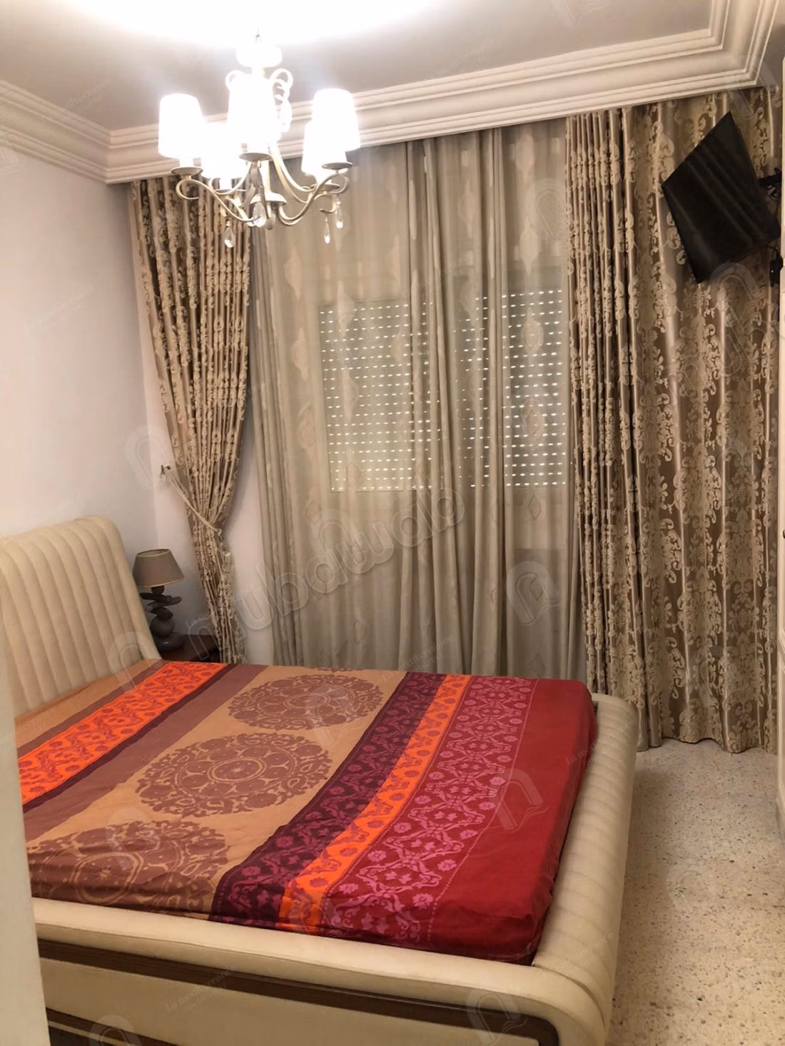 A louer un appartement meublé s3 à Menzah 7 biz