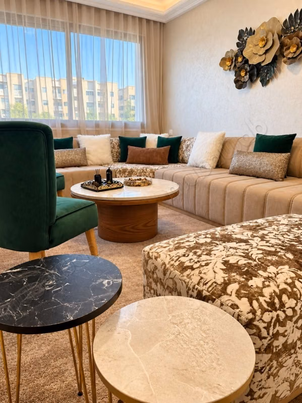 Appartement meublé à louer – dar bouazza, villa des prés