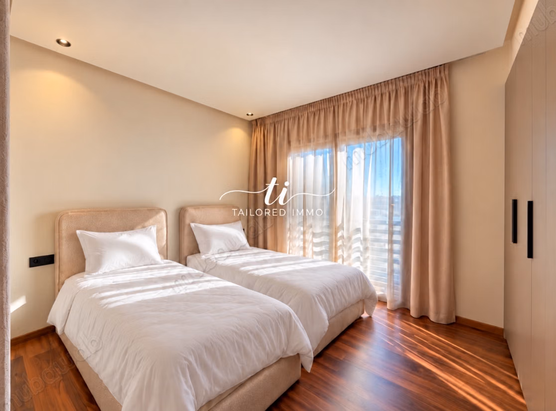 Très bel appartement neuf 2 chambres meublé en location