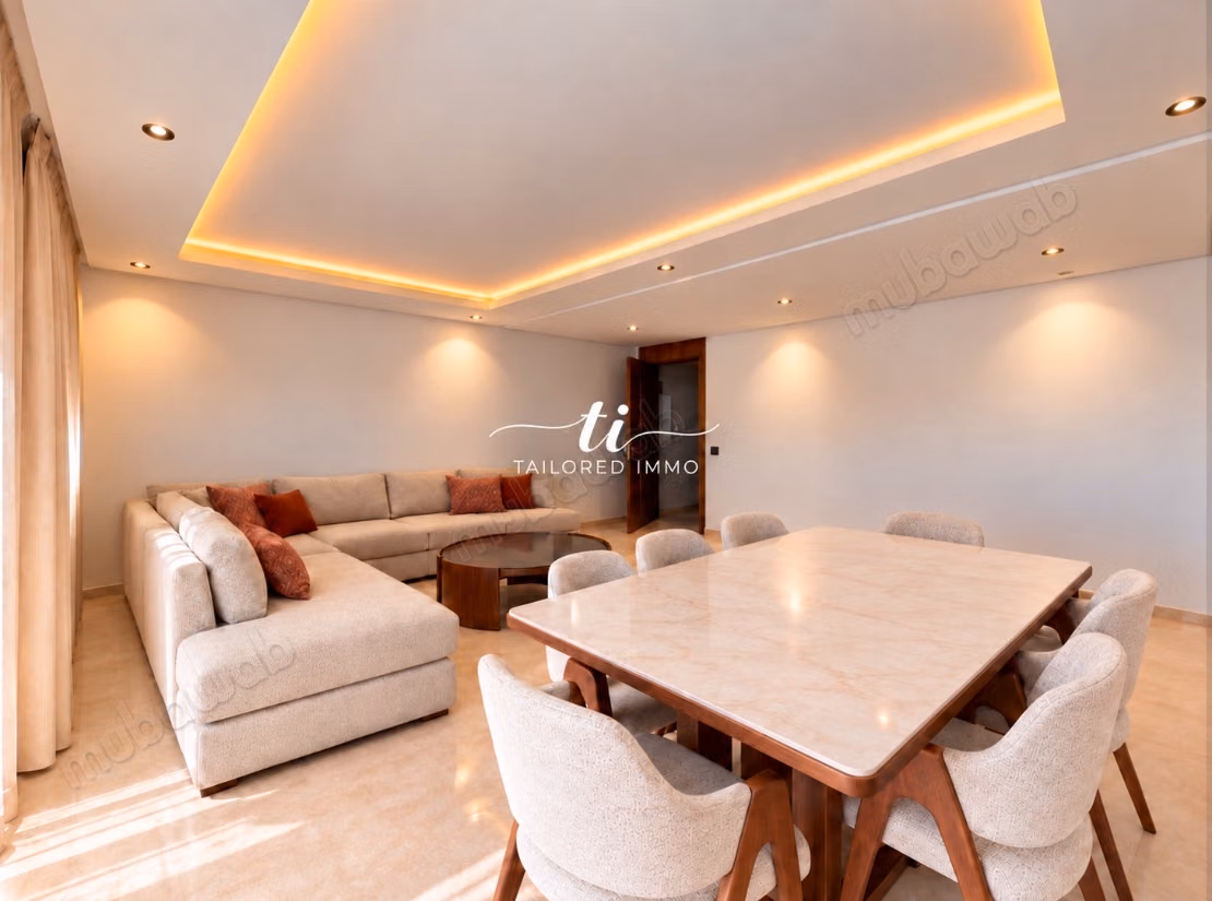 Très bel appartement neuf 2 chambres meublé en location