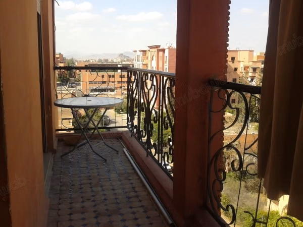 Partma nel centro di Marrakech