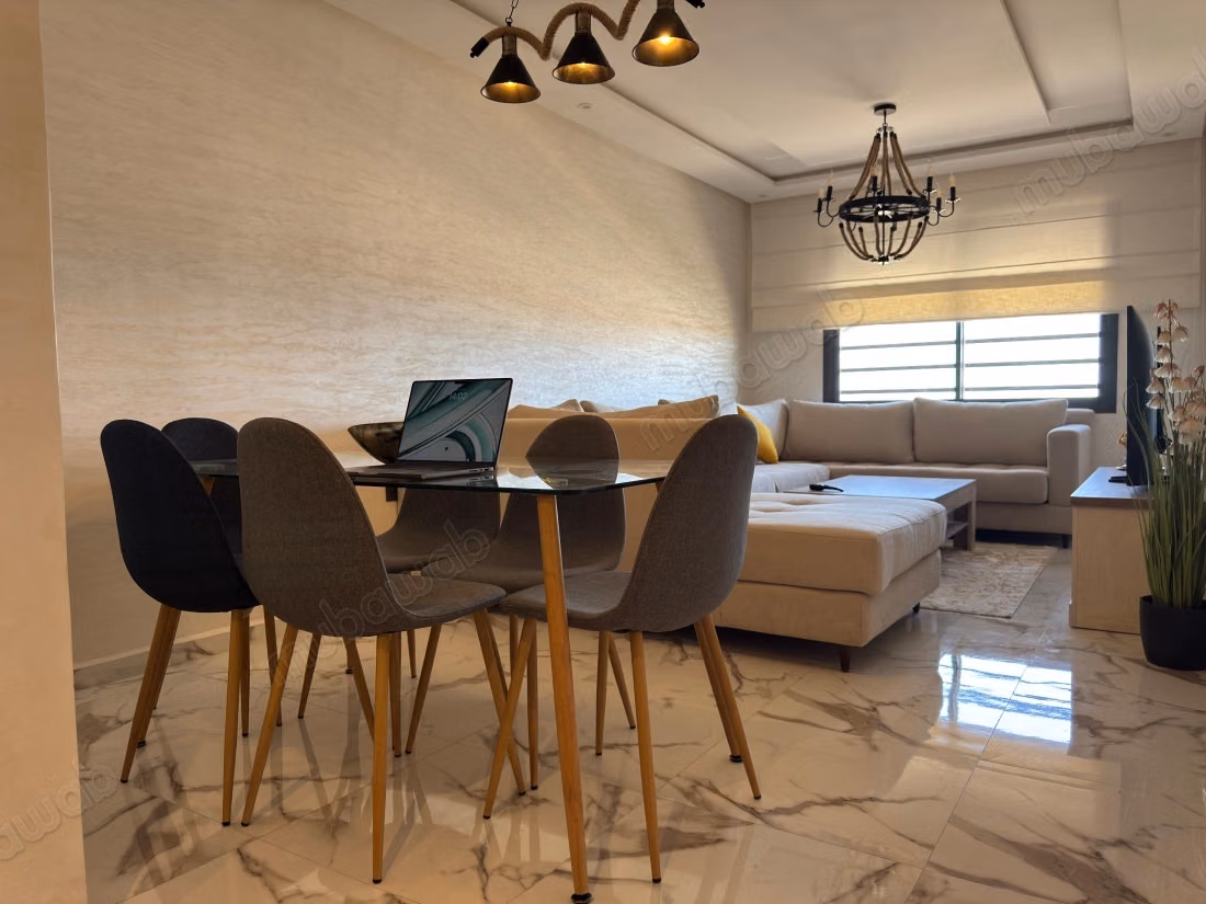 Appartement meublé 2 chambres résidence avec pisci