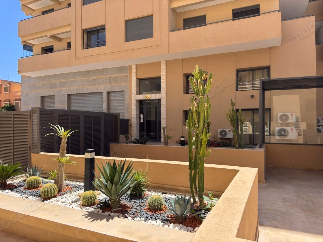 Appartement meublé 2 chambres résidence avec pisci