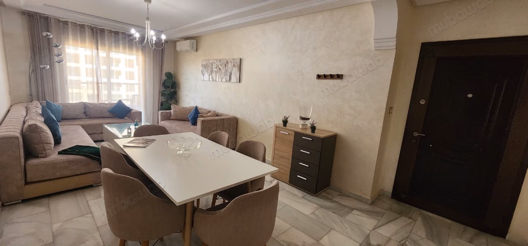 Bel appartement meublé à malabata