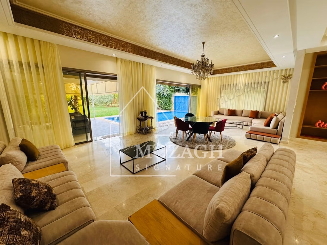 Magnifique villa avec piscine – Argan Golf Resort